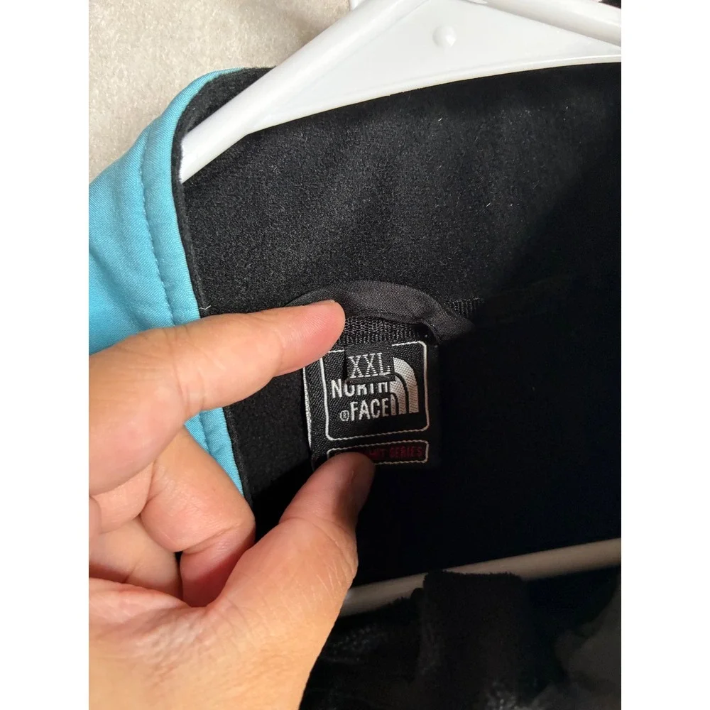 The North Face Summit Series Windstopper Softshell Jacket Blue Black XXL